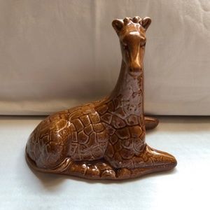 Vintage Ceramic Giraffe Figurine